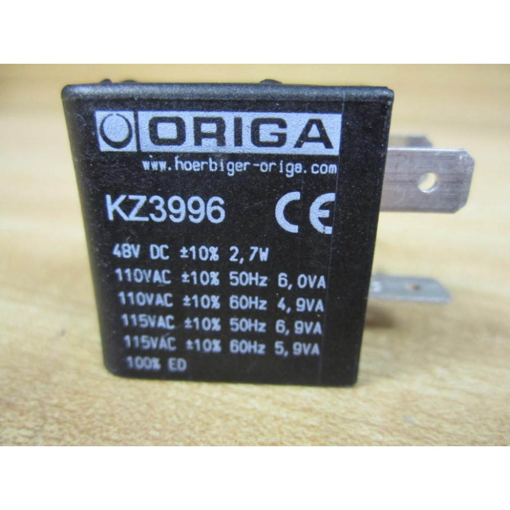 Origa KZ3996 Hoerbiger Solenoid Coil Obsolete - New No Box
