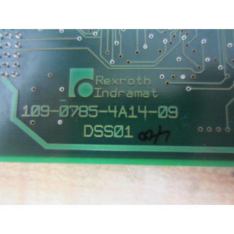 Rexroth Bosch 109-0785-4B14-09 Module DSS01 DSS1.3 284865-01667 - Used