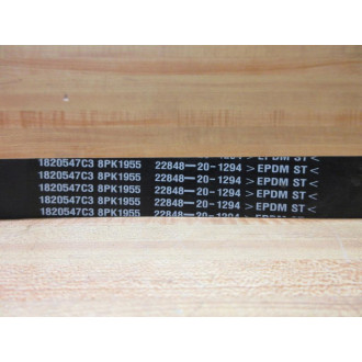 Fleetrite 1820547C3 V-Ribbed Belt 8PK1955