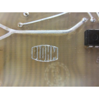 Blohm 12 Circuit Board 0AS - Used