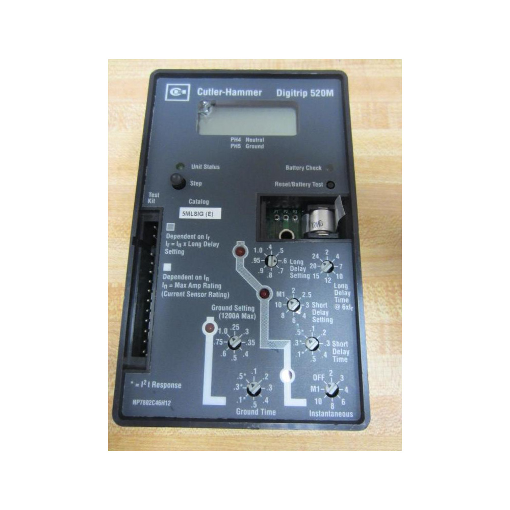 Cutler Hammer 520M Digitrip RMSR 5MLSIG - Used