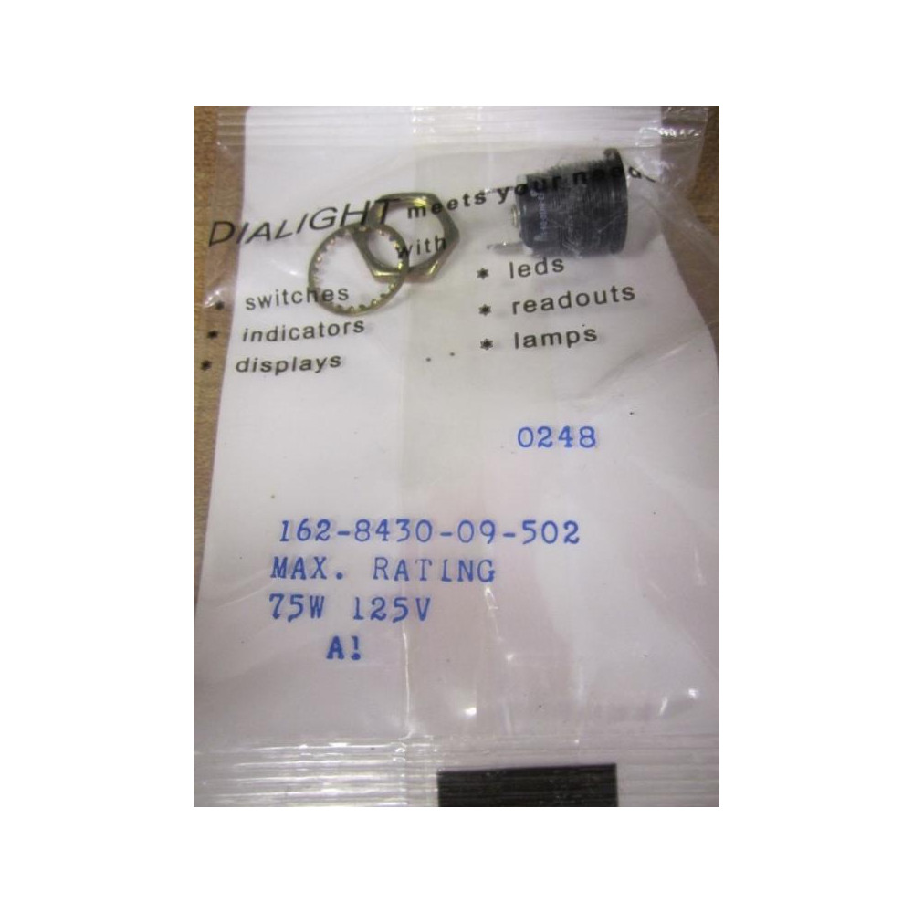 Dialight 162-8430-09-502 Indicator 162843009502
