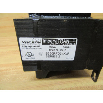 Micron B350RFD34XJF Control Transformer Series 2 - New No Box