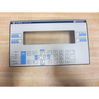 Square D 52046-170-50 Entry Panel C1600 Front Screen - Used