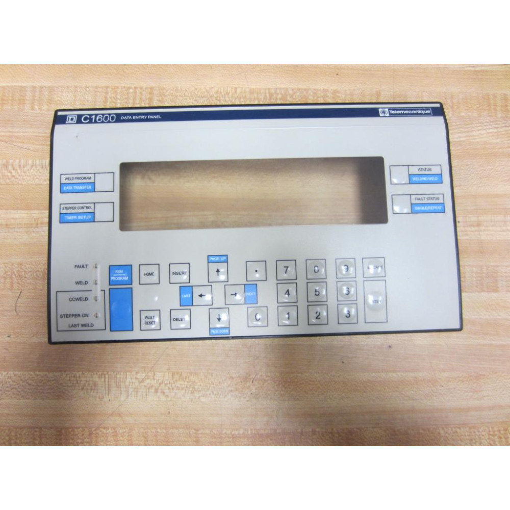 Square D 52046-170-50 Entry Panel C1600 Front Screen - Used