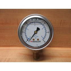 Weksler BY12YPE4LW Pressure Gauge