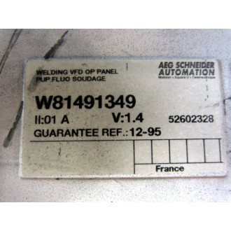 Square D 52046-170-50 Entry Panel C1600 Enclosure Only wKeypad+Hardware - Used