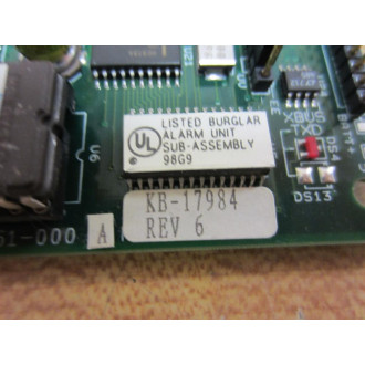 Schem 41-015151-000 Circuit Board 21-016828 KB-17984 Rev 6 - New No Box