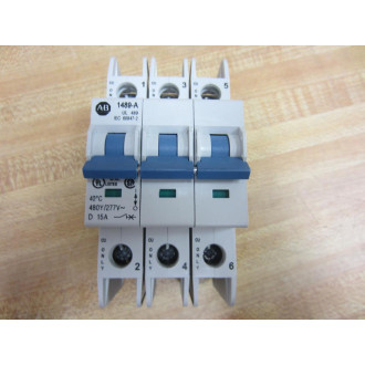 Allen Bradley 1489-A3D-150 Miniature Circuit Breaker 1489A3D150 - New No Box