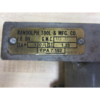 Randolph Tool 10 85 Nitrogen Gas Spring 1085 - Used