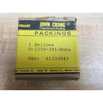 John Crane D-1250-341-Buna Bellows D-1250-341