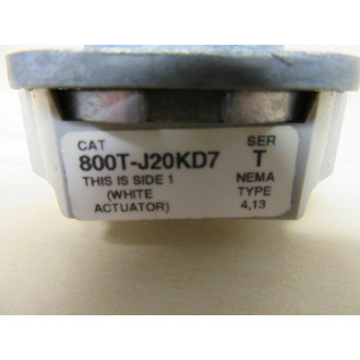 Allen Bradley 800T-J20KD7 Selector Switch Core Only - New No Box