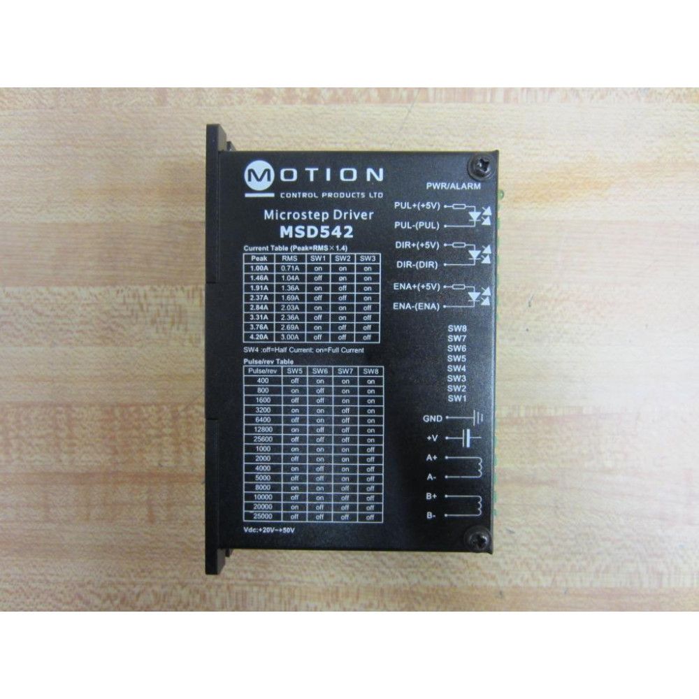 Motion Controls MSD542 Microstep Driver - New No Box