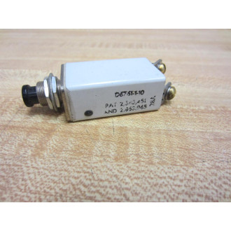 D6761-1-10 Breaker 10A D6761110 - New No Box