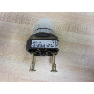Allen Bradley 800T-P16W Pilot Light 800T-P16 Series N - Used
