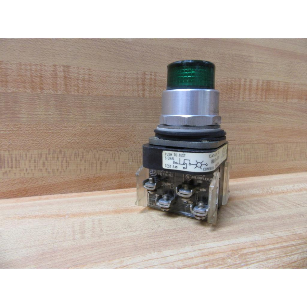 Allen Bradley 800T-QT24G Push Button Switch - Used