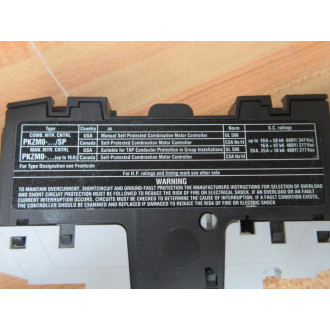 Moeller PKZM0-1,6 Manual Motor Controller PKZM016 - New No Box