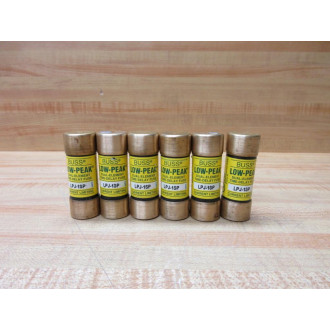 Buss LPJ-1SP Bussmann Fuse Cross Ref 6F363 (Pack of 6) - New No Box