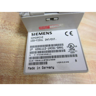 Siemens 6SN1112-1AC01-0AA1 Front Cover 6SN11121AC010AA1 With Wire - New No Box