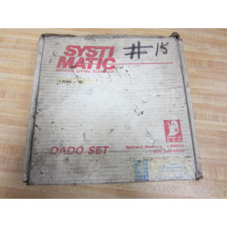 Systi Matic 37163 Dado Set SystiMatic 8DS42 Multiple Teeth
