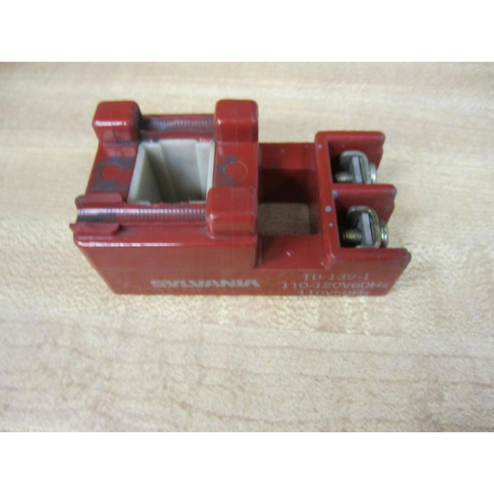 Joslyn Clark TB-139-1 Sylvania Coil TB1391 Red Chipped - Used