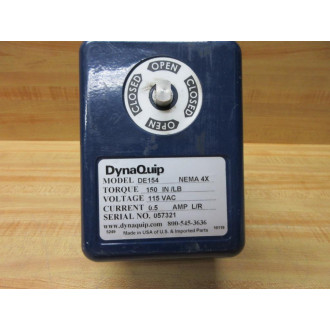 DynaQuip DE154 Electric Actuator - New No Box