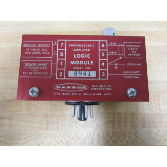 Banner B5-14 Photoelectric Amplifier Logic Module B514