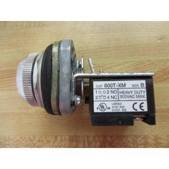 Allen Bradley 800T-S6M Oiltight Push Button 800TS6M Missing Parts - New No Box