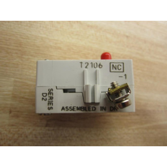 Cutler Hammer 10250T51 Contact Block . Series D2