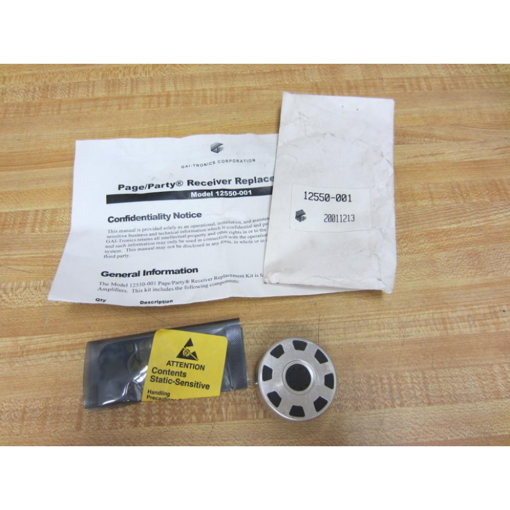GAI-Tronics 12550-001 Phone Kit 19990218