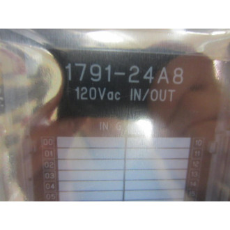 Allen Bradley 1791-24A8 IO Block 179124A8 - New No Box