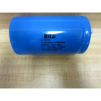BC 3186GG432T400DPA3 Capacitor - Used