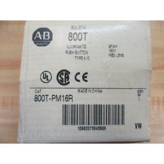 Allen Bradley 800T-PM16R Button 800TPM16R W800T-N326 & 800T-XA