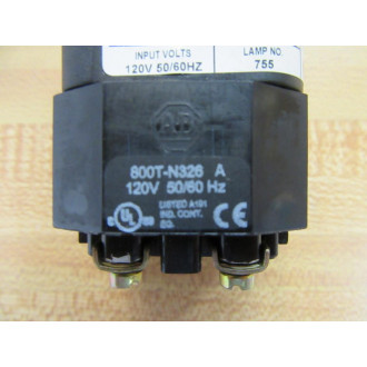 Allen Bradley 800T-PM16R Button 800TPM16R W800T-N326 & 800T-XA