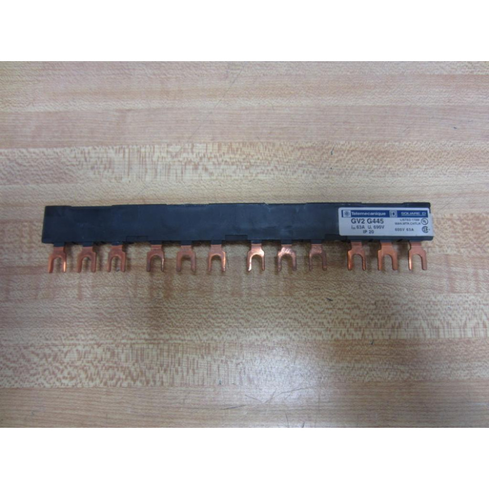 Telemecanique GV2 G445 Buss Bar GV2G445 - New No Box