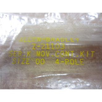 Allen Bradley Z-21103 Contact Kit Z21103