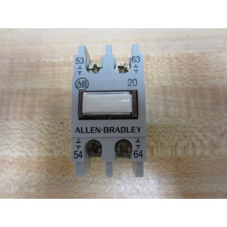 Allen Bradley 195-FA20 Auxiliary Contact 195FA20 Gray Ser A