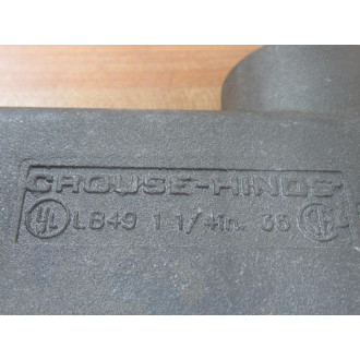 Crouse & Hinds LB49 Conduit Body Type LB Size 1 14"