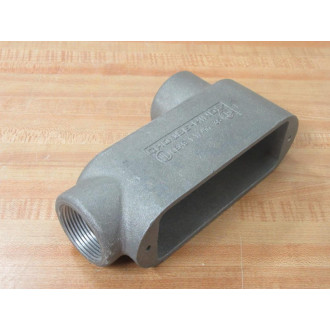 Crouse & Hinds LB49 Conduit Body Type LB Size 1 14"