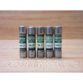 Buss FNM-2-12 Bussmann Fuse Cross Ref 6F179 (Pack of 5) - New No Box
