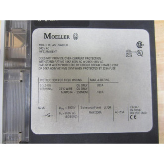 Moeller NZM7-200-NA Moulded Case Switches And Disconnects - New No Box