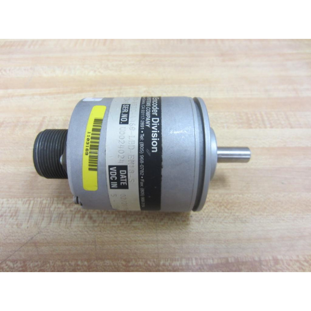 BEI H25E-SS-2500-ABZC-4469-LED-EM18- 3 Encoder 924-01002-7349 - Refurbished