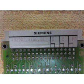 Siemens 462007.9400.01 Circuit Board 462007940001 - Used