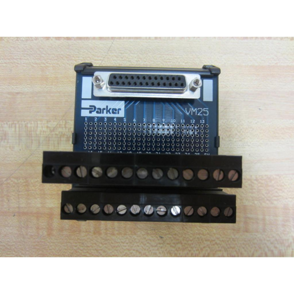 Parker VM25 Compumotor Breakout Module 25 Pin - Used