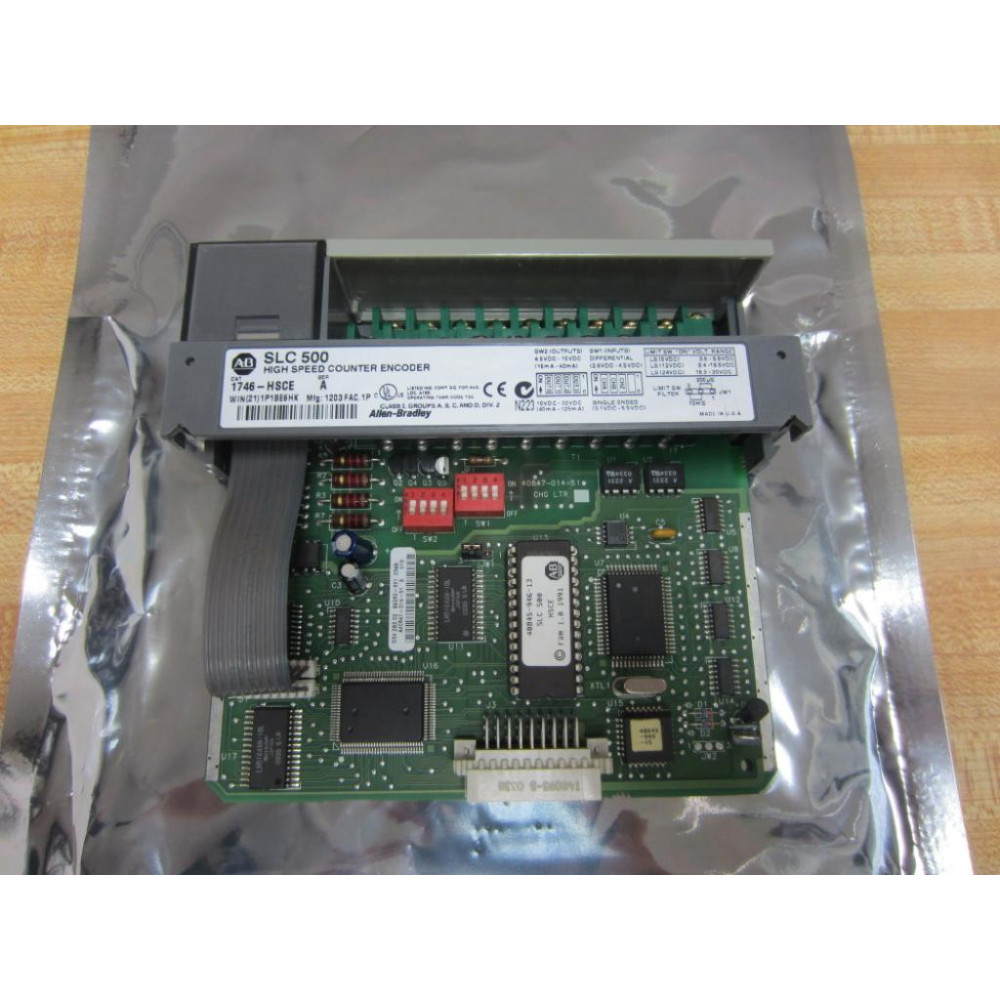 Allen Bradley 1746-HSCE High Speed CounterEncoder Mod 1746HSCE Ser A - Used