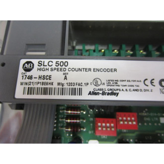 Allen Bradley 1746-HSCE High Speed CounterEncoder Mod 1746HSCE Ser A - Used