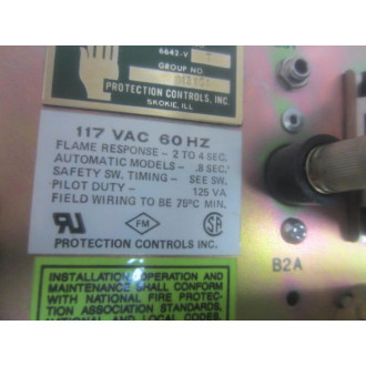 Protection Controls 6642-VT Protectofier 6642VT