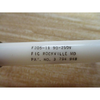 FIC F205-11 90-250V Fuse Indicator  F205-11 - New No Box
