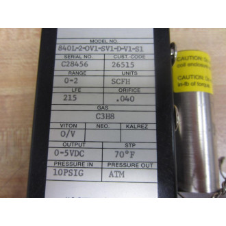 Sierra Electric 840L-2-OV1-SV1-D-V1-S1 Flowmeter 840L2OV1SV1DV1S1 - New No Box