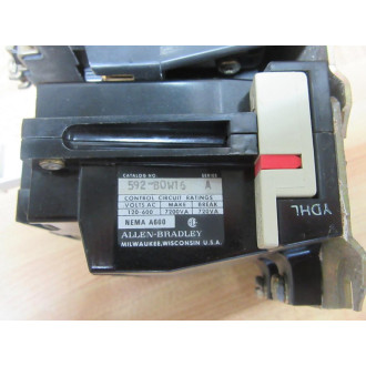 Allen Bradley 509-BOD Starter 509B0D Series A W592-BOW16 - Used